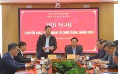Đảng ủy Bộ Xây dựng tiếp nhận hai Đảng bộ doanh nghiệp Nhà nước