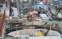 Hàn Quốc: Sập công trường xây dựng đường sắt ngầm ở độ sâu 70 mét