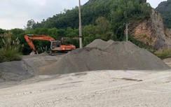 Thanh Hóa: Thiếu cát tự nhiên, cát nhân tạo vẫn khó tiếp cận thị trường