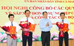 Cà Mau công bố giám đốc, phó giám đốc Ban quản lý dự án chuyên ngành tỉnh