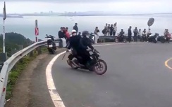 Truy xét nhóm côn đồ mang dao đuổi đánh người trên đèo Hải Vân