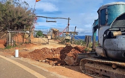 Kon Tum: Phạt chủ quán cà phê đấu nối đường trái phép vào QL24