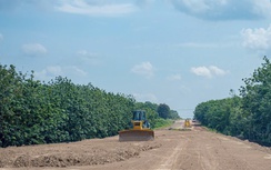 Mặt bằng ảnh hưởng tiến độ thi công hai dự án thành phần đường Hồ Chí Minh