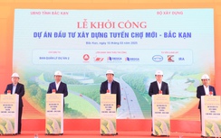 Bộ trưởng Trần Hồng Minh phát lệnh khởi công tuyến đường bộ Chợ Mới - Bắc Kạn