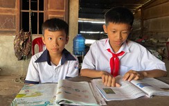 Mồ côi cha vì tai nạn, hai đứa trẻ mịt mờ tương lai