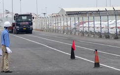 Hỗ trợ doanh nghiệp mượn đường thử phanh đăng kiểm xe siêu trường, siêu trọng