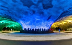 Biến đường hầm thành tác phẩm nghệ thuật