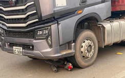 Xe đầu kéo cán xe máy, nam công nhân người Huế tử vong