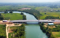 Cận cảnh cầu Quảng Đà kết nối Đà Nẵng - Quảng Nam vừa thông xe kỹ thuật
