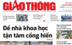 Tin mới nhất, hay nhất trên Báo Giao thông ngày 28/3/2025