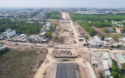 Đưa hơn 100.000m3 đá về dự án thành phần 1 cao tốc Biên Hòa - Vũng Tàu