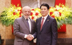 Tổng thống Brazil hội đàm, báo tin vui với Chủ tịch nước Lương Cường