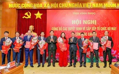 Vĩnh Phúc điều động, bổ nhiệm nhiều lãnh đạo sở, ngành