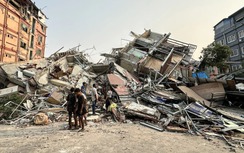 Liên tiếp dư chấn động đất ở Myanmar