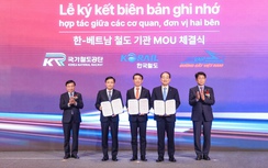 Ký kết biên bản ghi nhớ, hợp tác phát triển đường sắt Việt Nam - Hàn Quốc