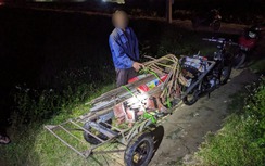 Bắt nghi can trộm vật tư thi công dự án đường 3.500 tỷ