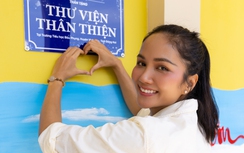 H’Hen Niê khánh thành thư viện thân thiện thứ 12 sau khi kết hôn