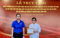 Thượng sĩ Nguyễn Ngọc Minh Nhật được truy tặng Huân chương Bảo vệ tổ quốc