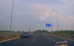 Xác minh tài xế lái xe ô tô đi ngược chiều trên cao tốc Phan Thiết - Dầu Giây