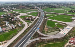 Ngày đầu khai thác, nút giao Vôi trên cao tốc Bắc Giang - Lạng Sơn vắng lạ thường