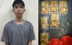 Bắt thanh niên cướp giật hàng loạt tiệm vàng ở Hà Nội