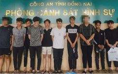 Bắt nhóm 9 thanh thiếu niên mang dao, tuýp sắt đi đánh nhau