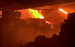 Hải Dương: Cháy lớn tại Công ty TNHH Cơ khí Toàn Phát