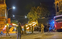 Tai nạn liên hoàn trong đêm trên quốc lộ 1 khiến hàng chục người bị thương