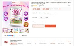 Đường dây sữa giả bị phanh phui, nhiều sản phẩm vẫn chễm chệ trên Shopee