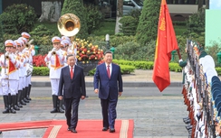 Tổng Bí thư Tô Lâm chủ trì lễ đón Tổng Bí thư, Chủ tịch Trung Quốc Tập Cận Bình