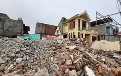 Vui vẻ nhường đất, người dân nhộn nhịp xây nhà bên đường Vành đai 4 qua Bắc Ninh