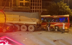 Thông tin mới về vụ tai nạn liên hoàn trên QL1 khiến 21 người nhập viện