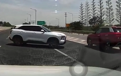 Nữ tài xế đi ô tô ngược chiều trên cao tốc bị phạt hơn 30 triệu, trừ 10 điểm GPLX