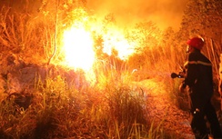 Vĩnh Phúc: Huy động gần 800 người tham gia chữa cháy rừng tại Núi Ngang