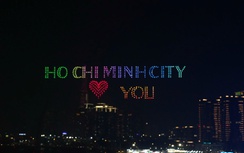 TP.HCM: 10.500 thiết bị bay không người lái biểu diễn trong đêm 30/4