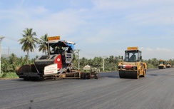 Rầm rập thi công ngày đêm, đẩy tiển độ cao tốc Hoài Nhơn - Quy Nhơn