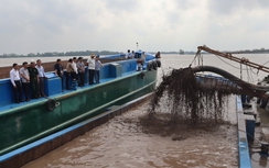 Theo dõi, giám sát chặt khối lượng cát về công trình cao tốc ở Sóc Trăng