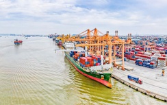 Hàng qua cảng biển giữ đà tăng trưởng mạnh