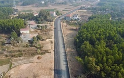 Toàn cảnh tuyến đường hơn 200 tỷ ở huyện miền núi Thái Nguyên sắp cán đích