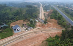 Tăng tốc thi công tỉnh lộ 166 nối nút giao IC13 cao tốc Nội Bài - Lào Cai