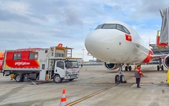 Một số chuyến bay của Vietjet bị ảnh hưởng do chuyển giao công tác phục vụ mặt đất
