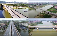 Những cây cầu trăm tỷ bắc qua sông Cầu nối Bắc Ninh - Bắc Giang