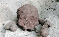 Phát hiện xương và hộp sọ người trong hang động ở Nghệ An