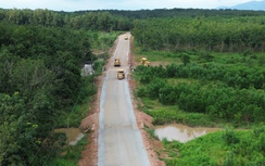 Bình Thuận: Tuyến đường vào ga đường sắt Gia Huynh tăng tốc về đích