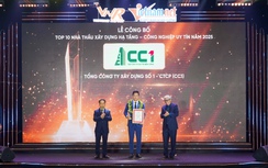 CC1 được vinh danh dẫn đầu “Top 10 Nhà thầu Xây dựng Hạ tầng - Công nghiệp uy tín năm 2025