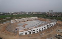 Sân vận động chứa 7.000 khán giả ở Vĩnh Phúc sẽ hoàn thành trong tháng 10