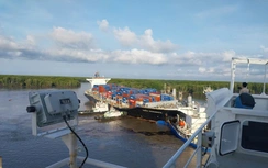 Hai tàu hàng va chạm trên luồng Sài Gòn - Vũng Tàu, hạn chế lưu thông để đảm bảo an toàn