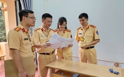 Công an tỉnh Vĩnh Phúc lần đầu tổ chức kỳ sát hạch lái xe cho gần 400 thí sinh
