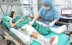 Sức khỏe 9 nạn nhân vụ lật xe khách ở Tam Đảo chuyển về BV Việt Đức hiện ra sao?