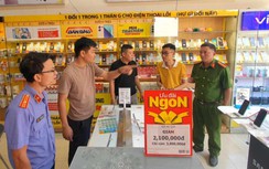 Quản lý cửa hàng đập kính "chôm" 18 điện thoại từng có 2 tiền án trộm cắp